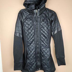 Athleta Rock Springs Cya Quilted Longline Puffer … - image 1